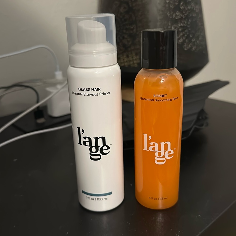 Lange Glass hair and Sorbet